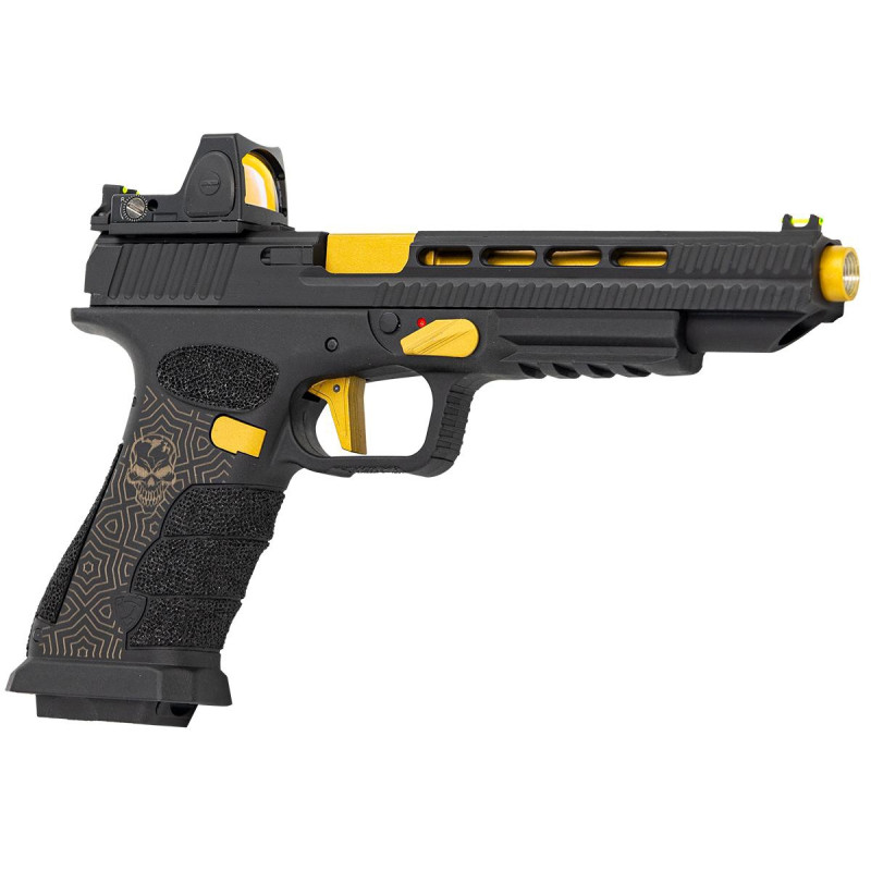 APS Mantis X CO2 Powered Gas Blowback Airsoft Pistol