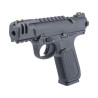 Action Army International Version AAP-01C Compact Airsoft Gas Blowback Pistol (Color: Black)