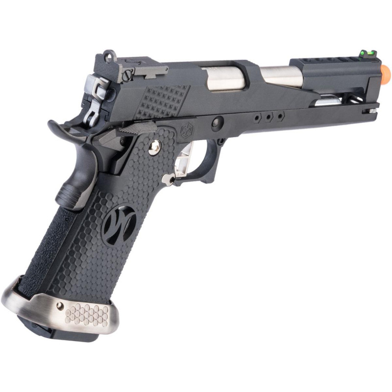 AW Custom HX22 "Gold Standard" IPSC Gas Blowback Airsoft Pistol (Color: Black)