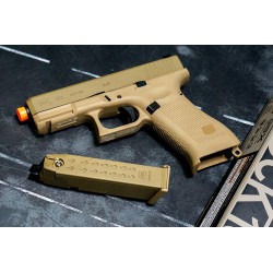 Elite Force Fully Licensed GLOCK 19X Gas Blowback Airsoft Pistol (Type: Green Gas / Tan)