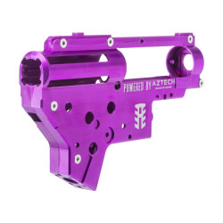 Aztech Innovations Scythe CNC 7075 Aluminum Gearbox for M4/M16 Gel Ball Blaster Rifles (Color: Purple)