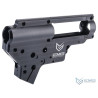 EMG x Retro Arms CZ Billet CNC 8mm Ver.2 Gearbox Shell for M4 / M16 Series Airsoft AEG Rifles (Color: EMG Black)