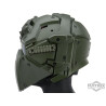 Matrix Tactical Helmet with Cooling Fan (Color: OD Green)