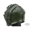 Matrix Tactical Helmet with Cooling Fan (Color: OD Green)