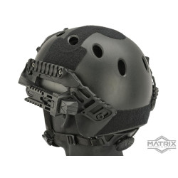 Matrix Legionnaire Full Head Coverage Helmet / Mask / Goggle Protective System (Color: Black)