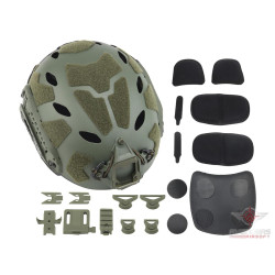 Avengers Lightweight Version Super High Cut Helmet (Color: Olive Drab)