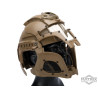 Matrix Medieval Iron Warrior Full Head Coverage Helmet / Mask / Goggle Protective System (Color: Tan)