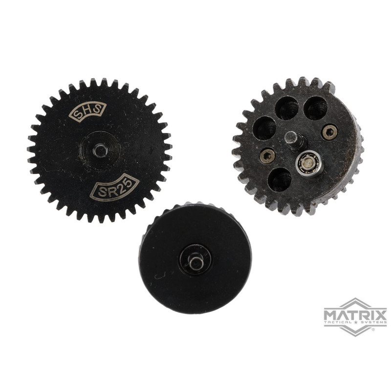 Matrix Wire Cut Steel SR25 Airsoft Gear Set (Ratio: 18:1)