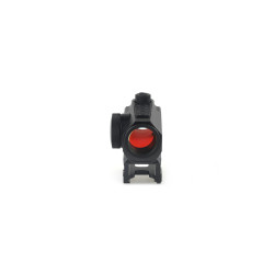 Lancer Tactical Enclosed Red Dot Sight R5A 1x Magnification Scope - (Red Glass/Black)