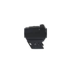 Lancer Tactical Enclosed Red Dot Sight R5A 1x Magnification Scope - (Red Glass/Black)