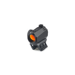 Lancer Tactical Enclosed Red Dot Sight R5A 1x Magnification Scope - (Red Glass/Black)