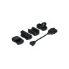CA-729BR HELMET MULTI-LIGHT 2-LED (BLACK)