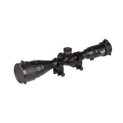Lancer Tactical 3-12X40 AOL Red/Green/Blue Illuminated Scope (Color: Black)
