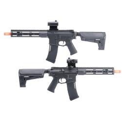 Krytac Alpha CRB-M Airsoft AEG Rifle (Model: Black / Gun Only)