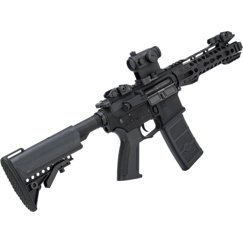 G&P Advanced M4 SBR Airsoft AEG w/ i5 Gearbox and Keymod Handguard (Color: Black / Gun Only)